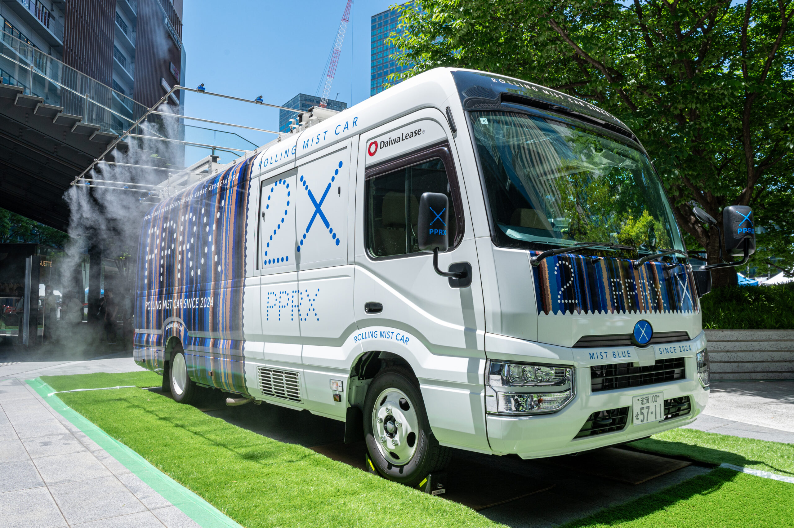 10月13日 東大阪市『令和7年度東大阪市民陸上競技大会』にミスト車が出動！